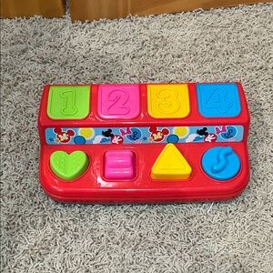 Colorful Disney Pop Up Characters Toy
